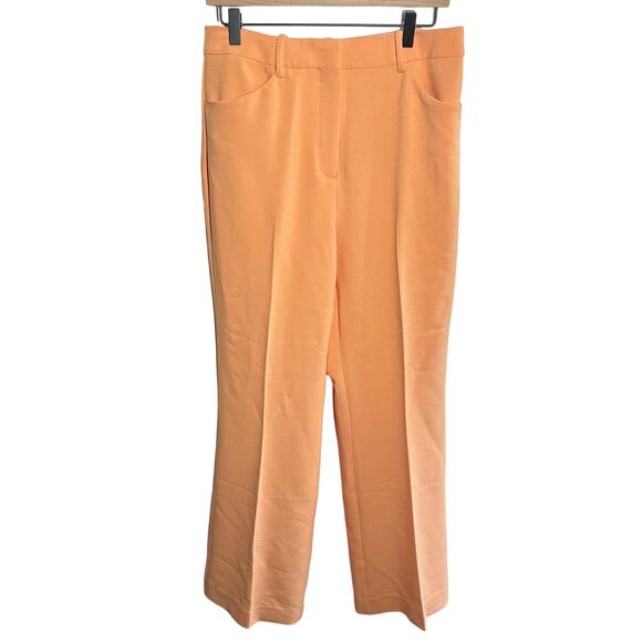 NEW Scoop Orange High Waisted Trouser Pants Size Medium - Picture 3 of 12
